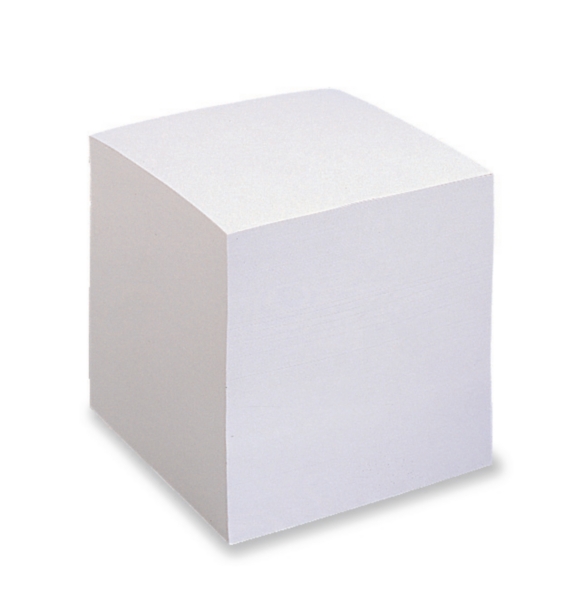 Lyreco Budget cube refilling 900 pages 90x90 mm white