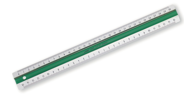 Ruler Linex 30 cm transparent