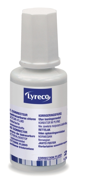 Lyreco correctievloeistof flesje 20 ml