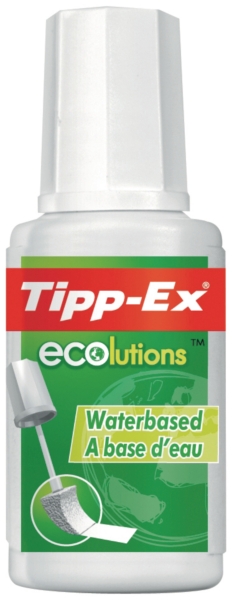 Tipp-Ex Ecolutions correctievloeistof flesje 20 ml