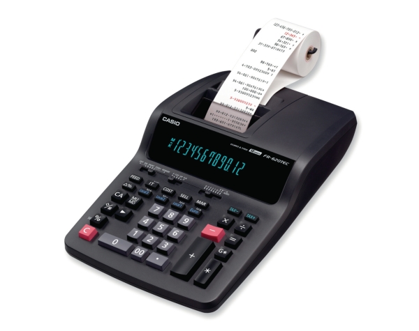 Casio FR-620TEC print calculator black/red 3,5 speed - 12 numbers