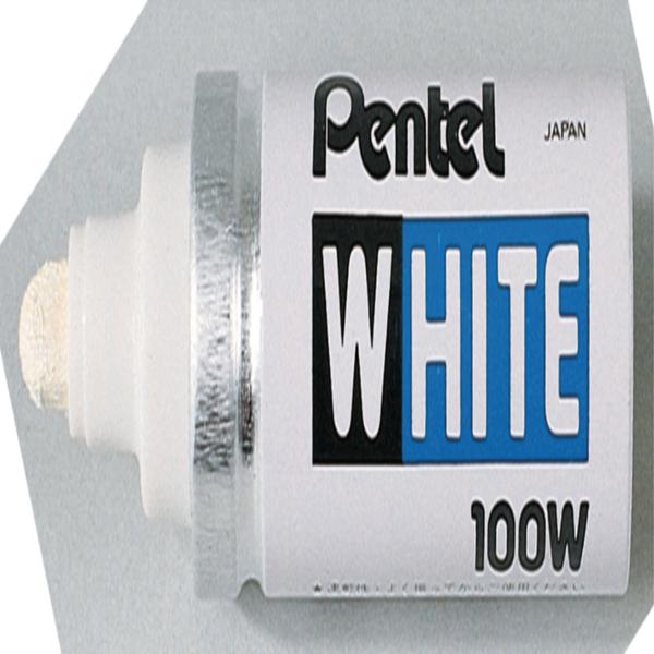 Pentel white 100W paint marker brede ronde punt