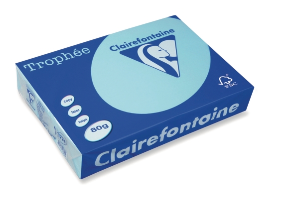 Clairefontaine Trophée 1774 coloured paper A4 80g darkblue - pack of 500 sheets