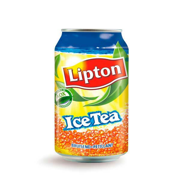 Lipton Ice Tea boisson non-alcoolisé cannette 33 cl - paquet de 24