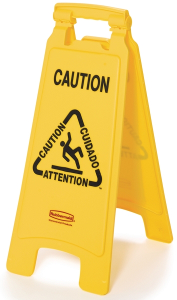 RCP warning sign floor