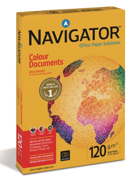 Navigator Colour Documents papier premium A4 120g - ramette de 250 feuilles