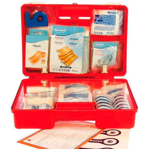 EHBO kit according to ARBO guidelines in The Netherlands