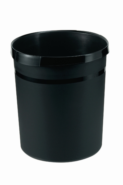 Han waste bin plastic 18 litres black