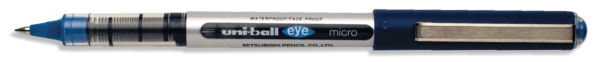 Uniball UB150 Eye Micro roller with metal tip 0.5 mm - blue