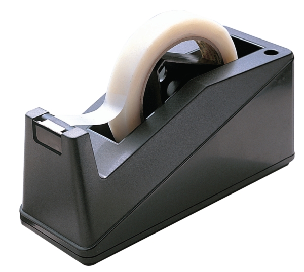 Lyreco heavy duty tape dispenser 19mmx66 m black