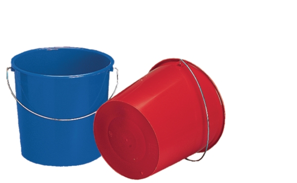 Bucket 10 l assorted colours