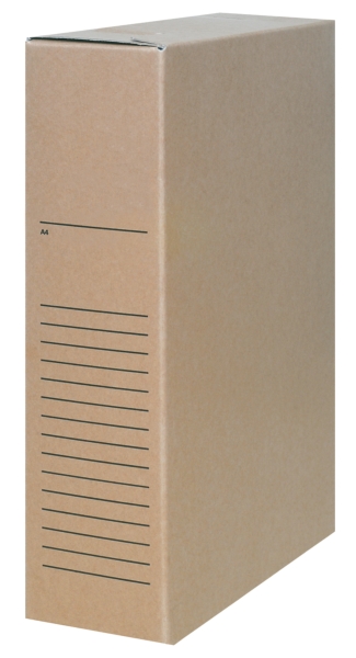 Boîte d'archives A4 23x32xdos 8cm carton sans acide 650g