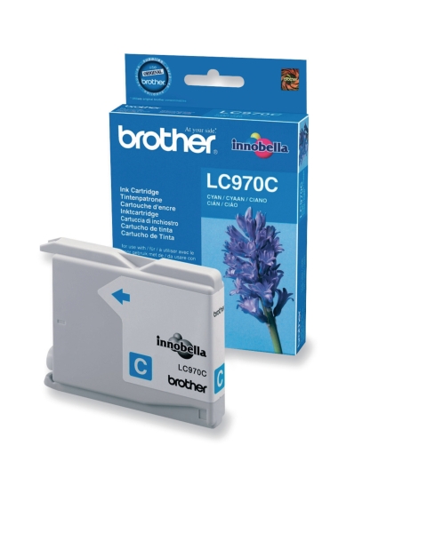 Brother LC-970C inktcartridge blauw [300 pagina's]