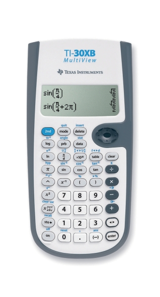 TI-30XB Multiview scientific calculator - 4 linesx16 characters