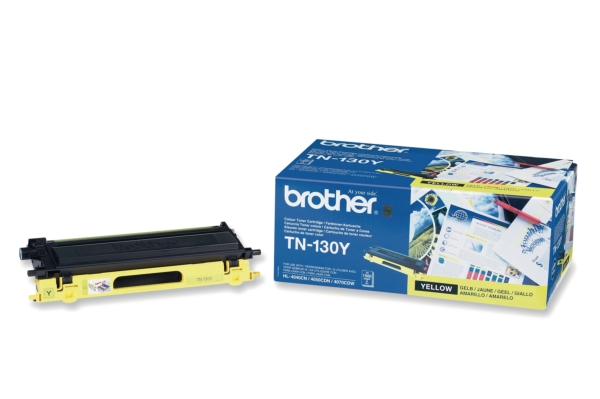 Brother TN-130Y cartouche laser jaune [1.500 pages]