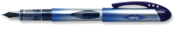 Bic All-in-One fountain pen blue