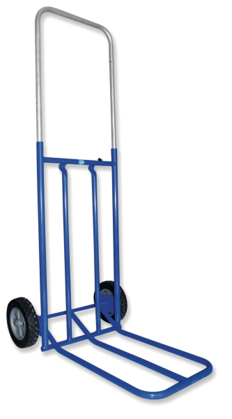 Safetool hand truck max. capacity 80 kg blue