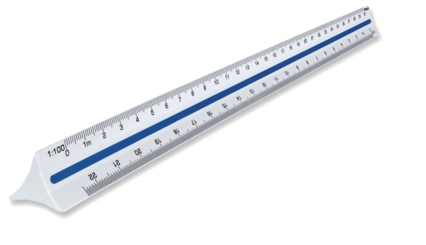 Maped 240014 scale ruler  1/100-1/500