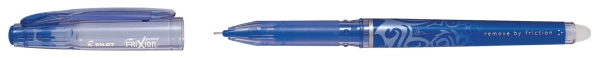 Pilot Frixion intrekbare roller met naaldpunt 0,5mm blauw