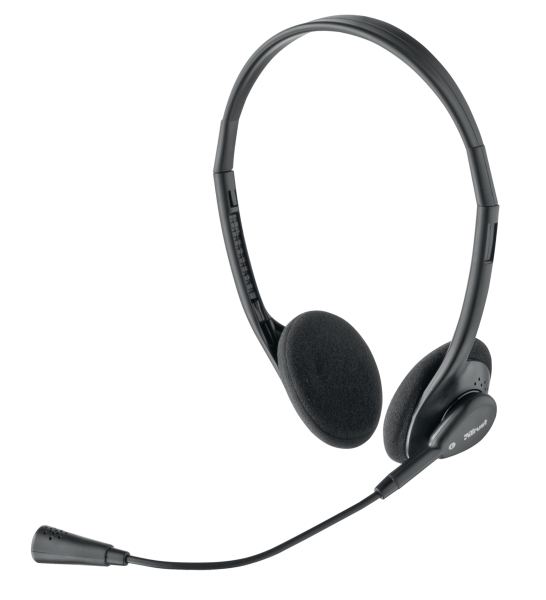 Trust Primo casque pour PC 2x3,5mm noir