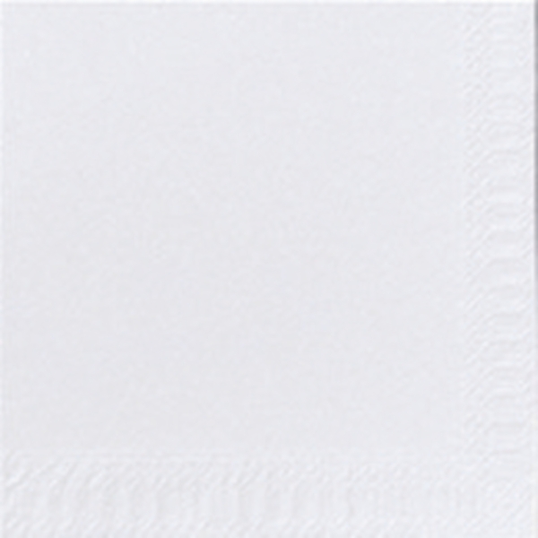 Duni servetten 2-laags wit - pak van 125
