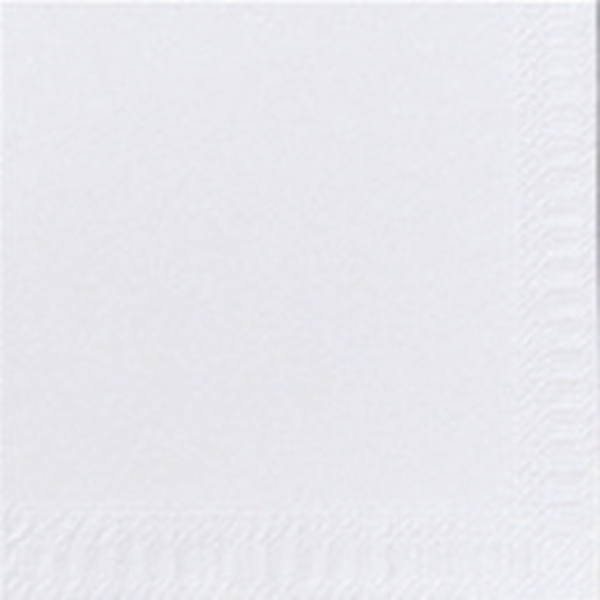 Duni serviettes 2-plis blanc - paquet de 125