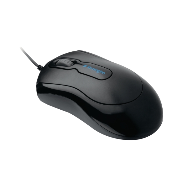 Kensington Mouse-in-a-Box souris optique pour ordinateur noire - avec fil