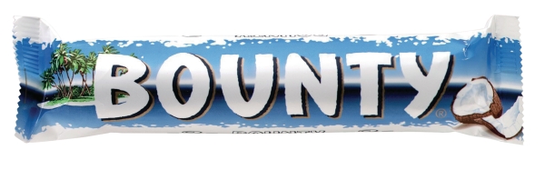 Bounty barre chocolat - paquet de 24