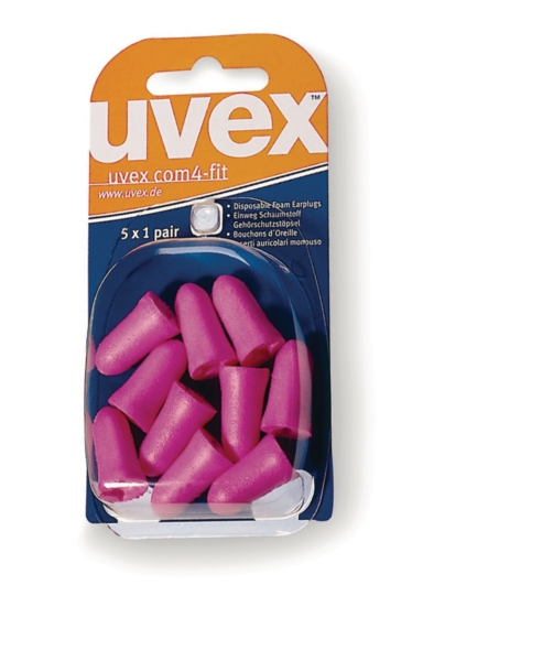 Uvex Com4-Fit earplugs 33 dB - pack of 5