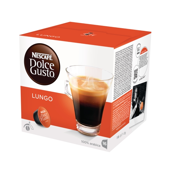 Dolce Gusto capsules Lungo - paquet de 16