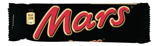 Mars chocolate candy bar 50g - pack of 32