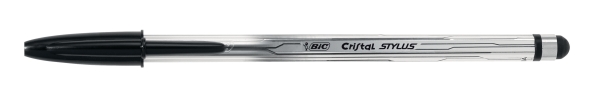 Bic Cristal stylus ballpoint pen black