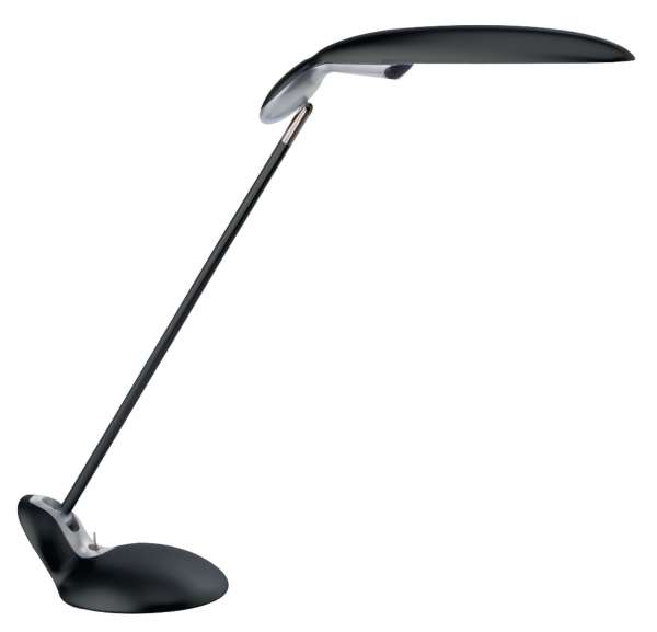 Alba Poppins fluorescentie bureaulamp zwart