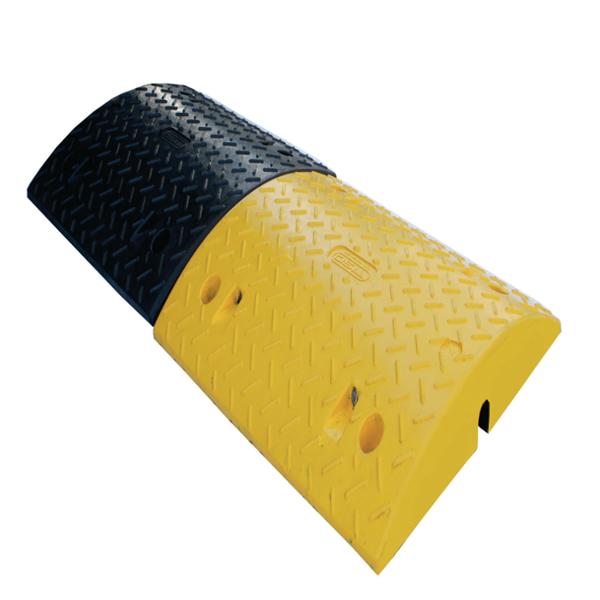 Viso speed bump modular length 1m x height 6cm - black/yellow