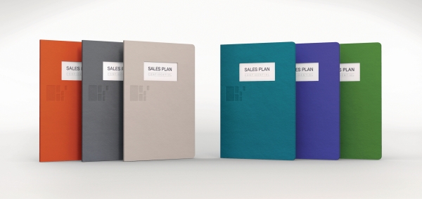 Elba for Business report folders assorted colours - pack of 20