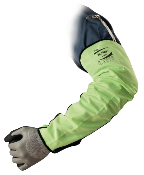 Ansell Hyflex 11-200 cut resistant Hi-Viz sleeve