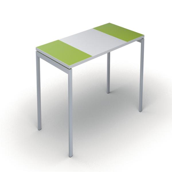 Paperflow Easydesk bureau 160x80 vert/blanc