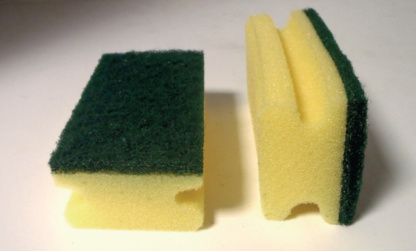 Scotch Brite sponge nailsaver scourer - pack of 10