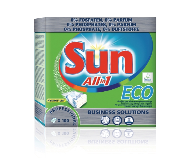 Sun All-in-One Eco tablettes lave-vaisselle - paquet de 100