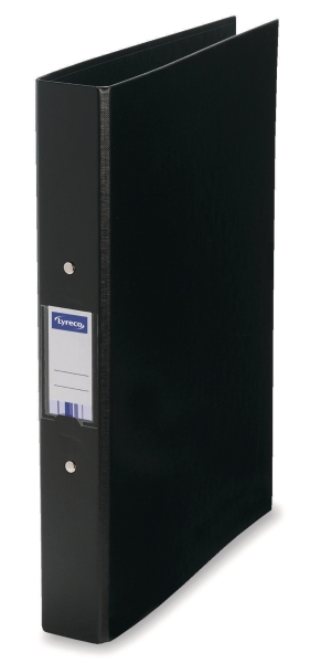 Lyreco 2-ring binder PP 25 mm black