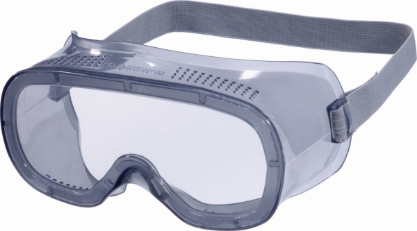 Safety glasses polycarbonate with ventilation - transparent