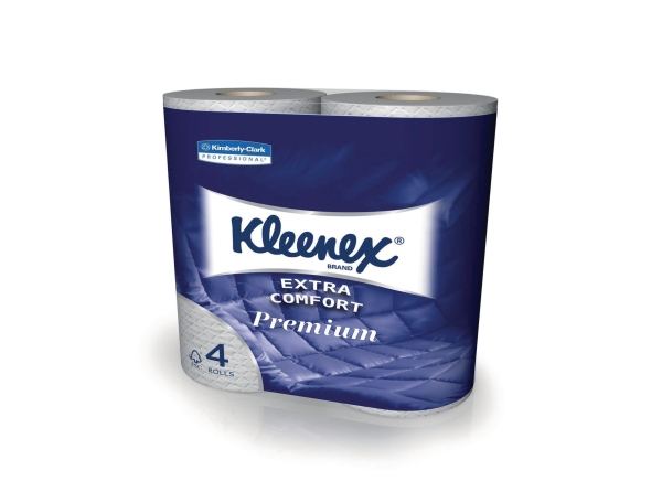 Kleenex Premium Extra soft toiletpapier 2-laags 160 vellen - pak van 24