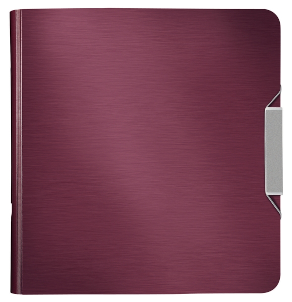 Leitz 1108 Style Active lever arch file 180 degrees 80mm PP bordeaux