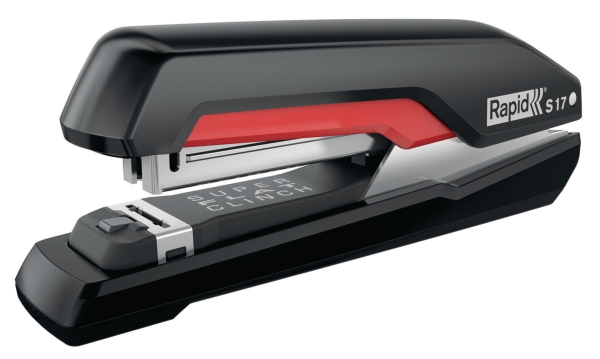 Rapid Supreme s17 heavy stapler Super Flat Clinch gray 30 sheets