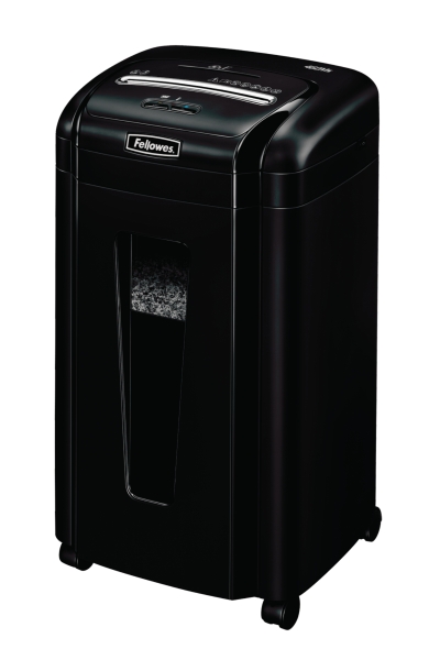Fellowes Powershred 460MS autofeed shredder microcross-cut -10 pag-3 to 5 users