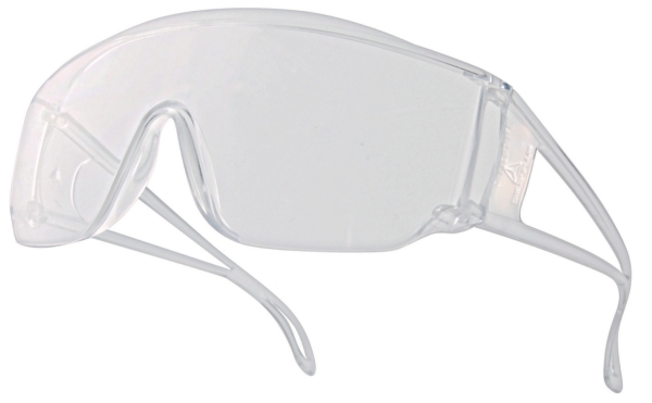 Lunettes de securité visiteurs transparent