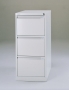Bisley Premium filing cabinet for suspension files 3 drawers H102 cm grey