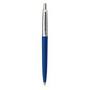 Parker Jotter luxe schrijfwaar balpen blauw houder blauw/staal + giftbox