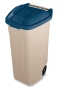 Rubbermaid waste container 100L beige