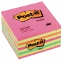 Post-it Notes cube 76x76 mm 450 pages neon pink